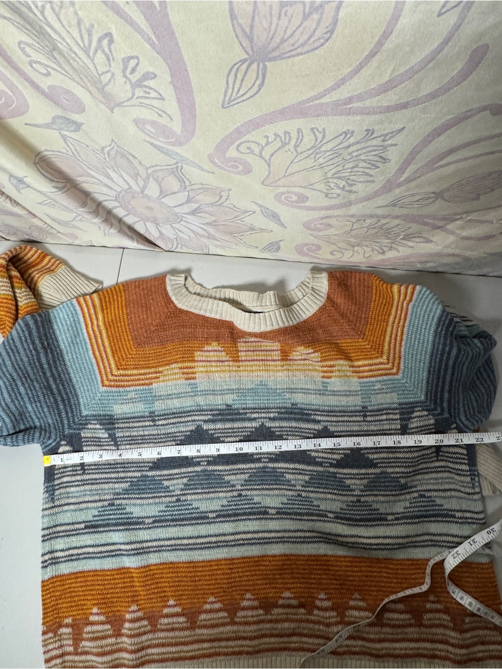 Pendleton Raglan Cotton Pullover - Size Large - Picture 4 of 5